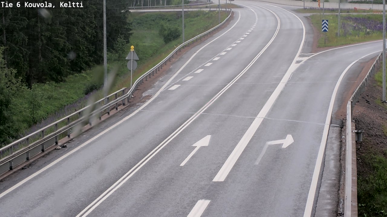 Kelikamerat Kuva Tie 6 Kouvola, Keltti, Kouvola, Kymenlaakso