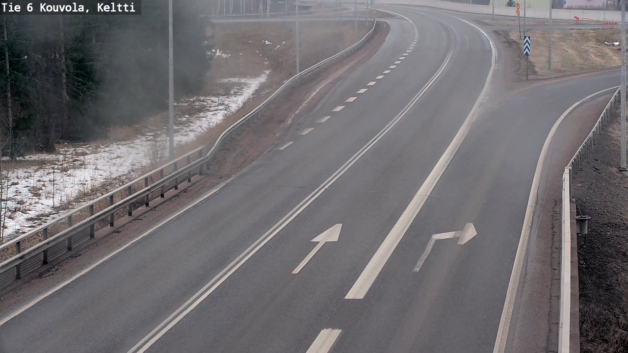 Weather Camera Image Road 6 Kouvola, Keltti, Kouvola, Kymenlaakso