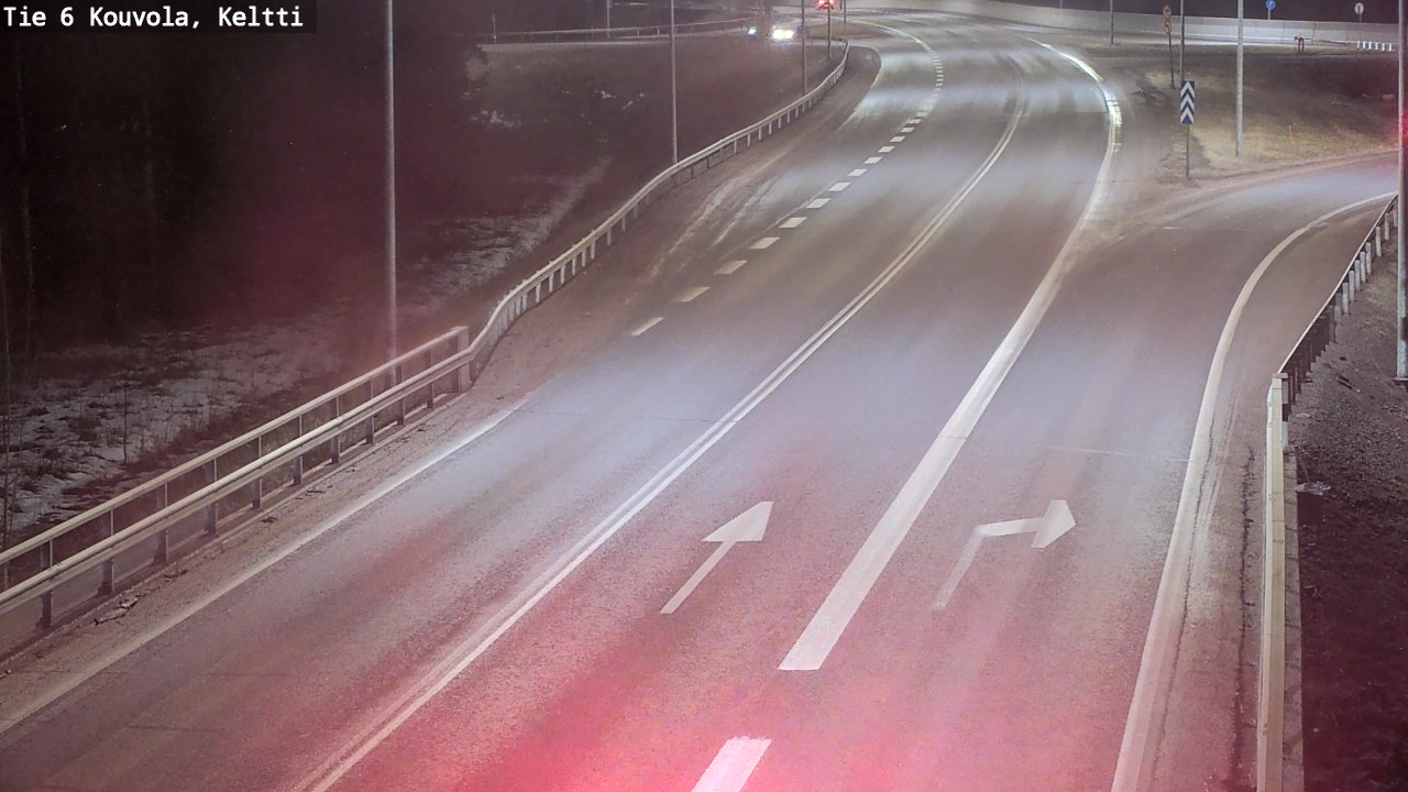 Weather Camera Image Road 6 Kouvola, Keltti, Kouvola, Kymenlaakso