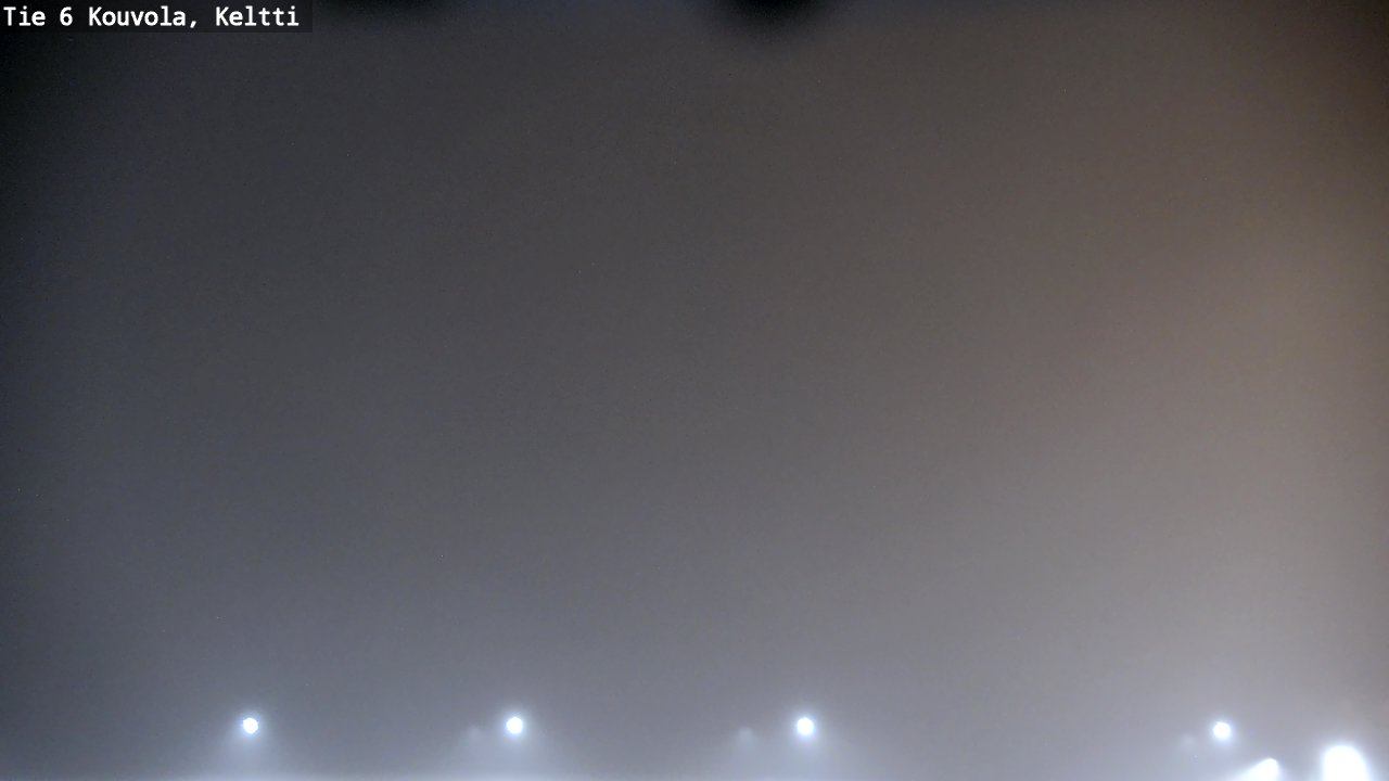 Weather Camera Image Väg 6 Kouvola,  Keltti, Kouvola, Kymenlaakso
