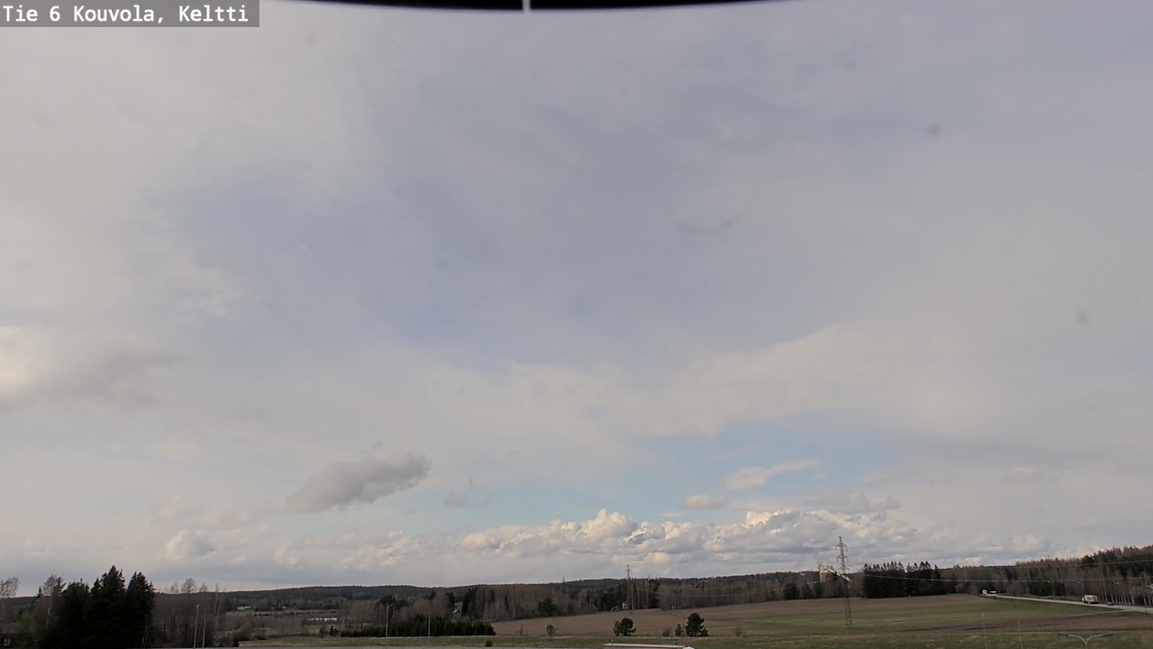 Weather Camera Image Väg 6 Kouvola,  Keltti, Kouvola, Kymenlaakso