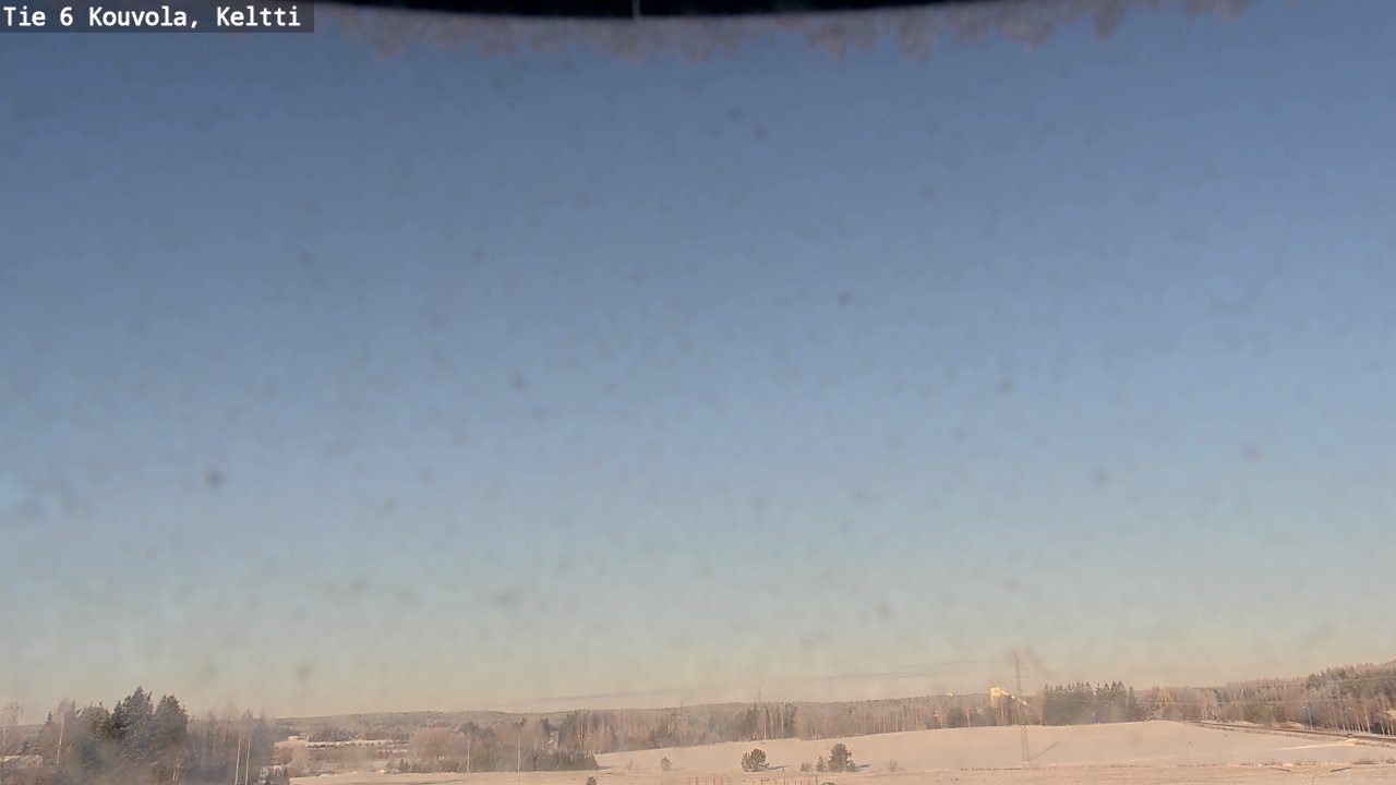 Weather Camera Image Road 6 Kouvola, Keltti, Kouvola, Kymenlaakso