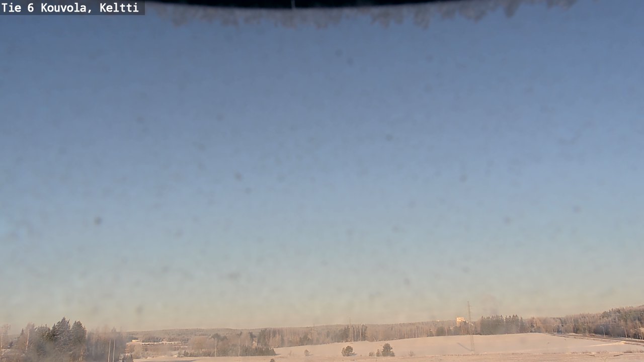 Weather Camera Image Road 6 Kouvola, Keltti, Kouvola, Kymenlaakso
