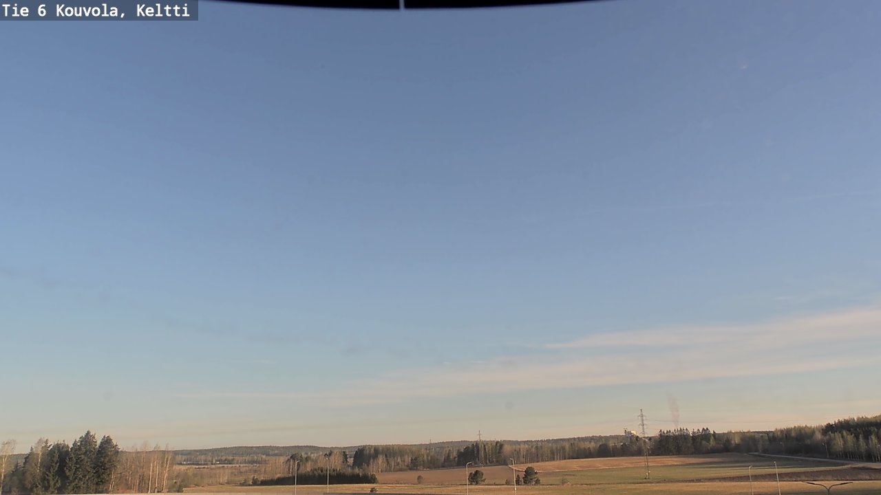 Weather Camera Image Road 6 Kouvola, Keltti, Kouvola, Kymenlaakso