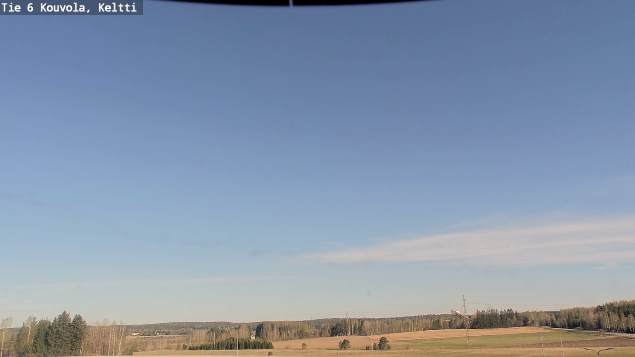 Weather Camera Image Road 6 Kouvola, Keltti, Kouvola, Kymenlaakso