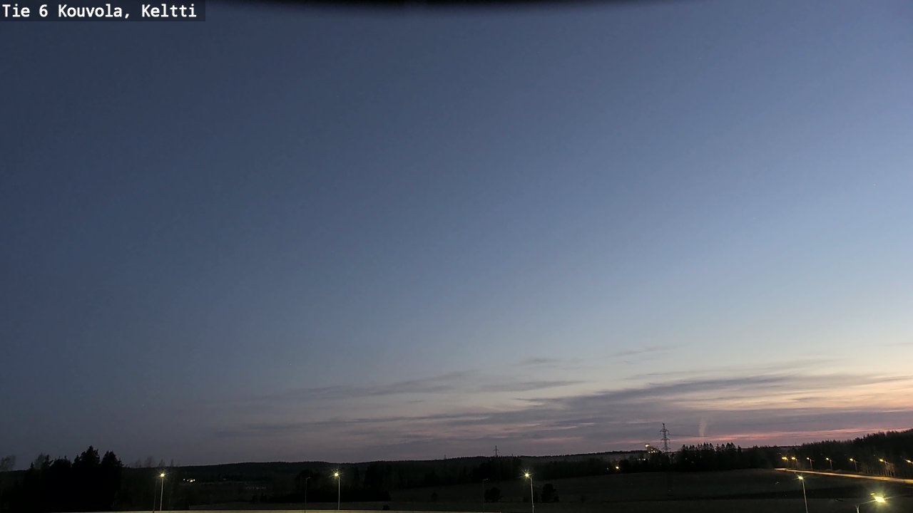 Weather Camera Image Road 6 Kouvola, Keltti, Kouvola, Kymenlaakso