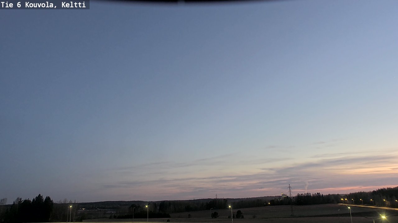Weather Camera Image Road 6 Kouvola, Keltti, Kouvola, Kymenlaakso