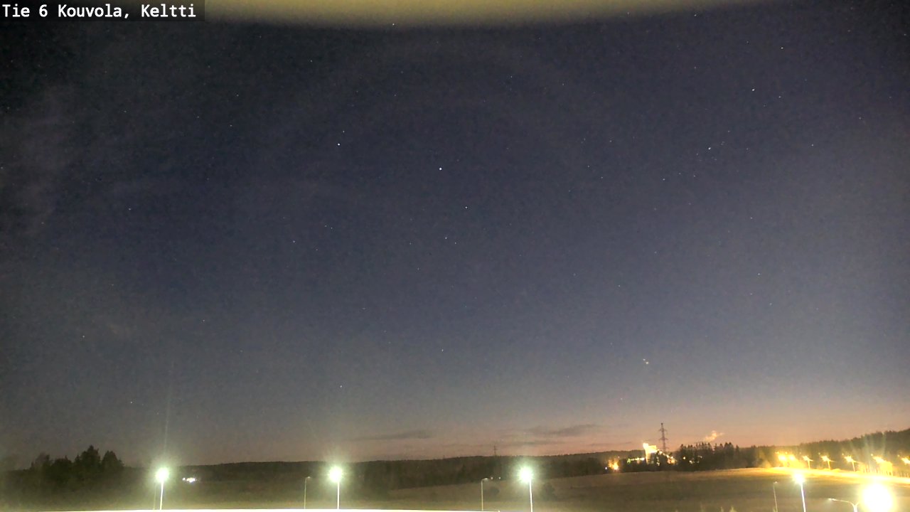 Weather Camera Image Väg 6 Kouvola,  Keltti, Kouvola, Kymenlaakso