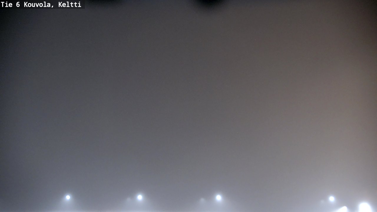 Weather Camera Image Väg 6 Kouvola,  Keltti, Kouvola, Kymenlaakso