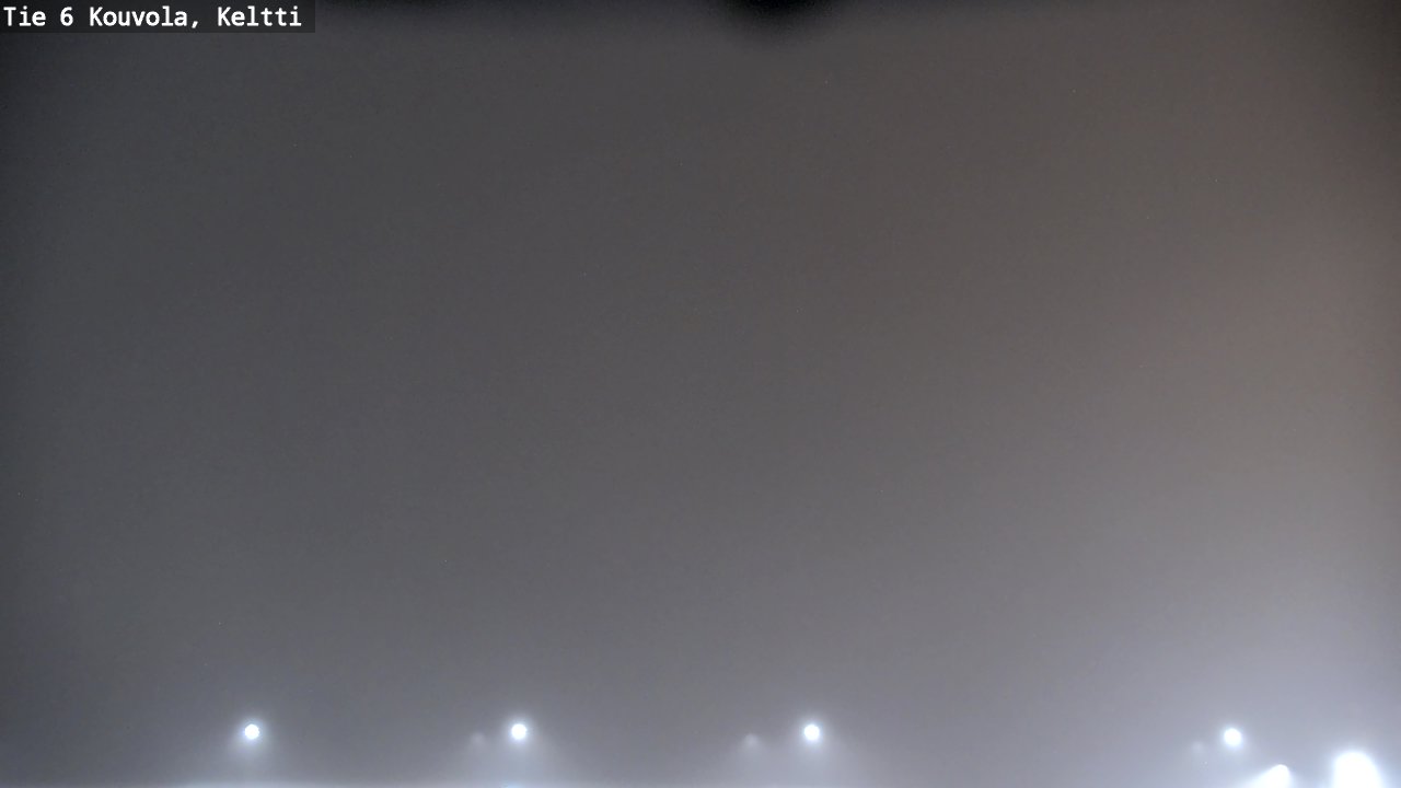 Weather Camera Image Väg 6 Kouvola,  Keltti, Kouvola, Kymenlaakso
