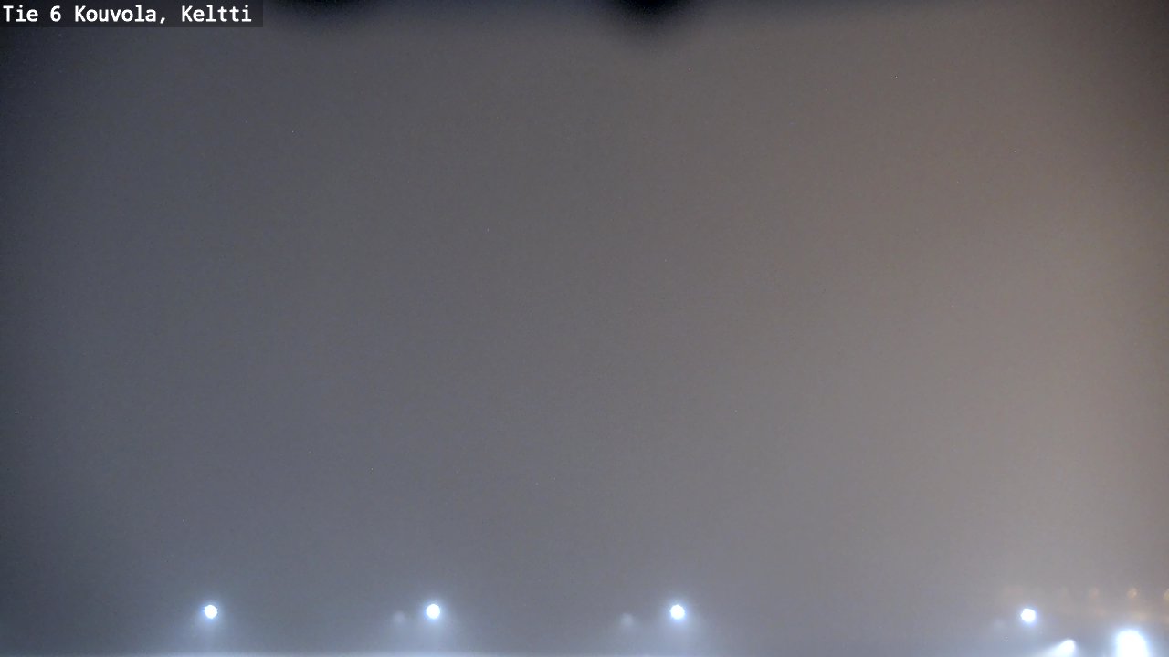 Weather Camera Image Väg 6 Kouvola,  Keltti, Kouvola, Kymenlaakso