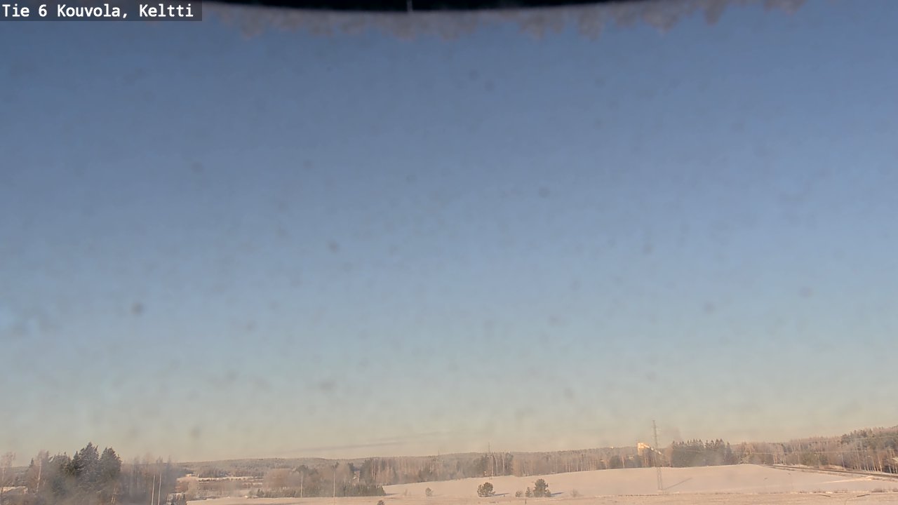 Weather Camera Image Road 6 Kouvola, Keltti, Kouvola, Kymenlaakso