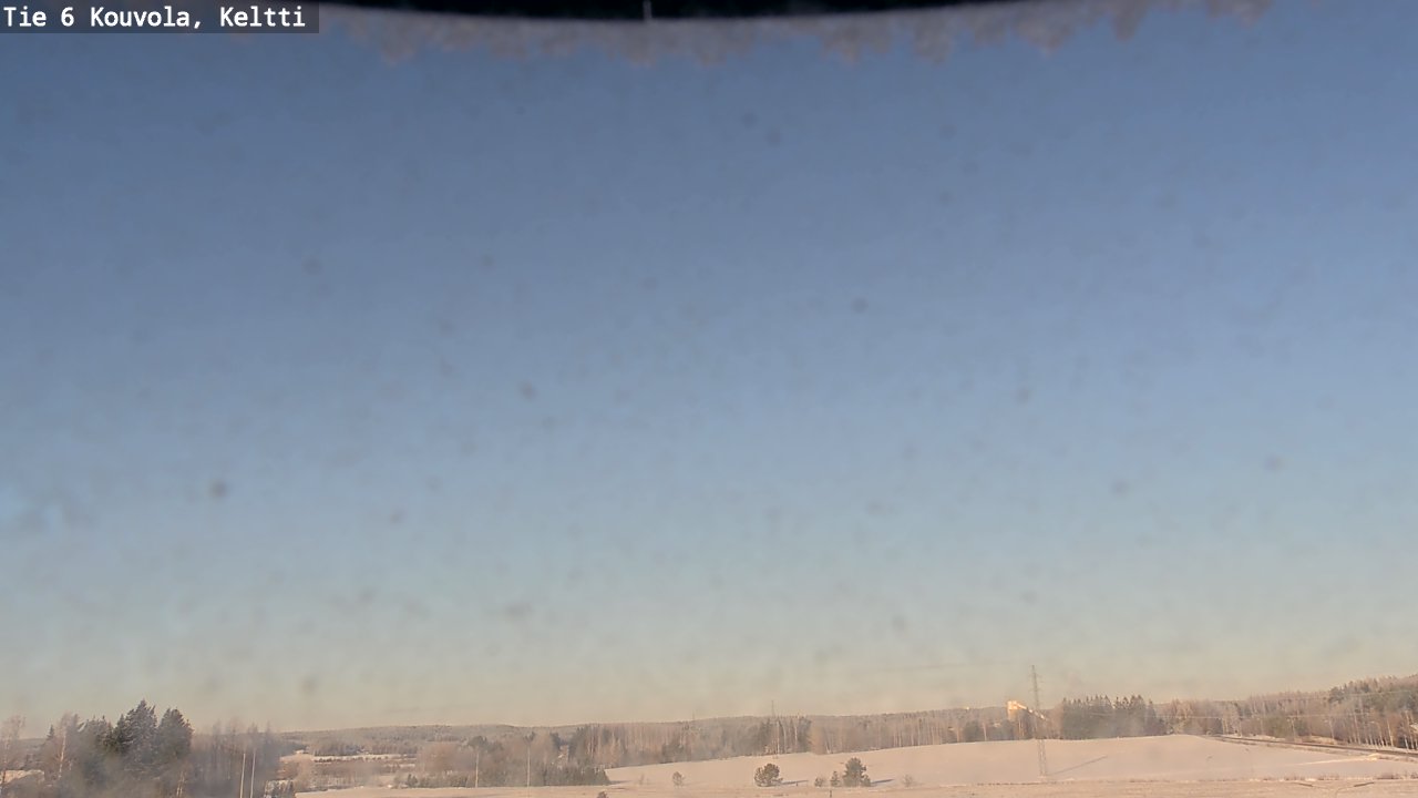 Weather Camera Image Road 6 Kouvola, Keltti, Kouvola, Kymenlaakso