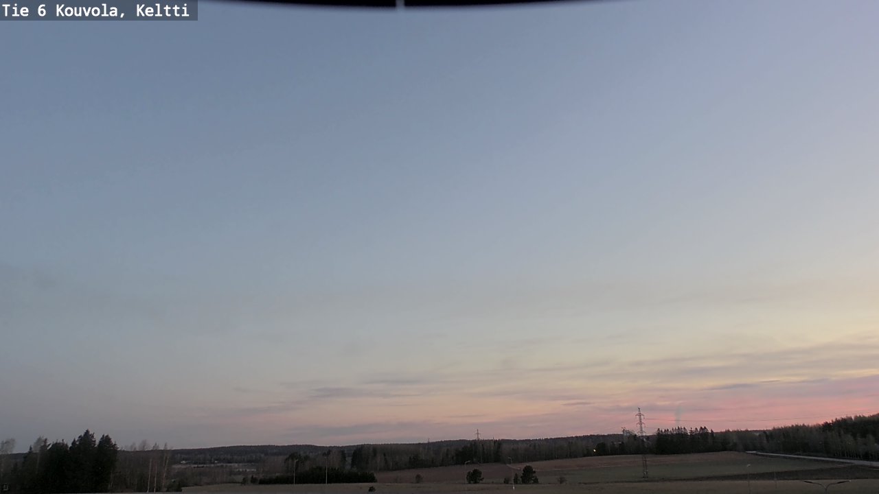 Weather Camera Image Road 6 Kouvola, Keltti, Kouvola, Kymenlaakso