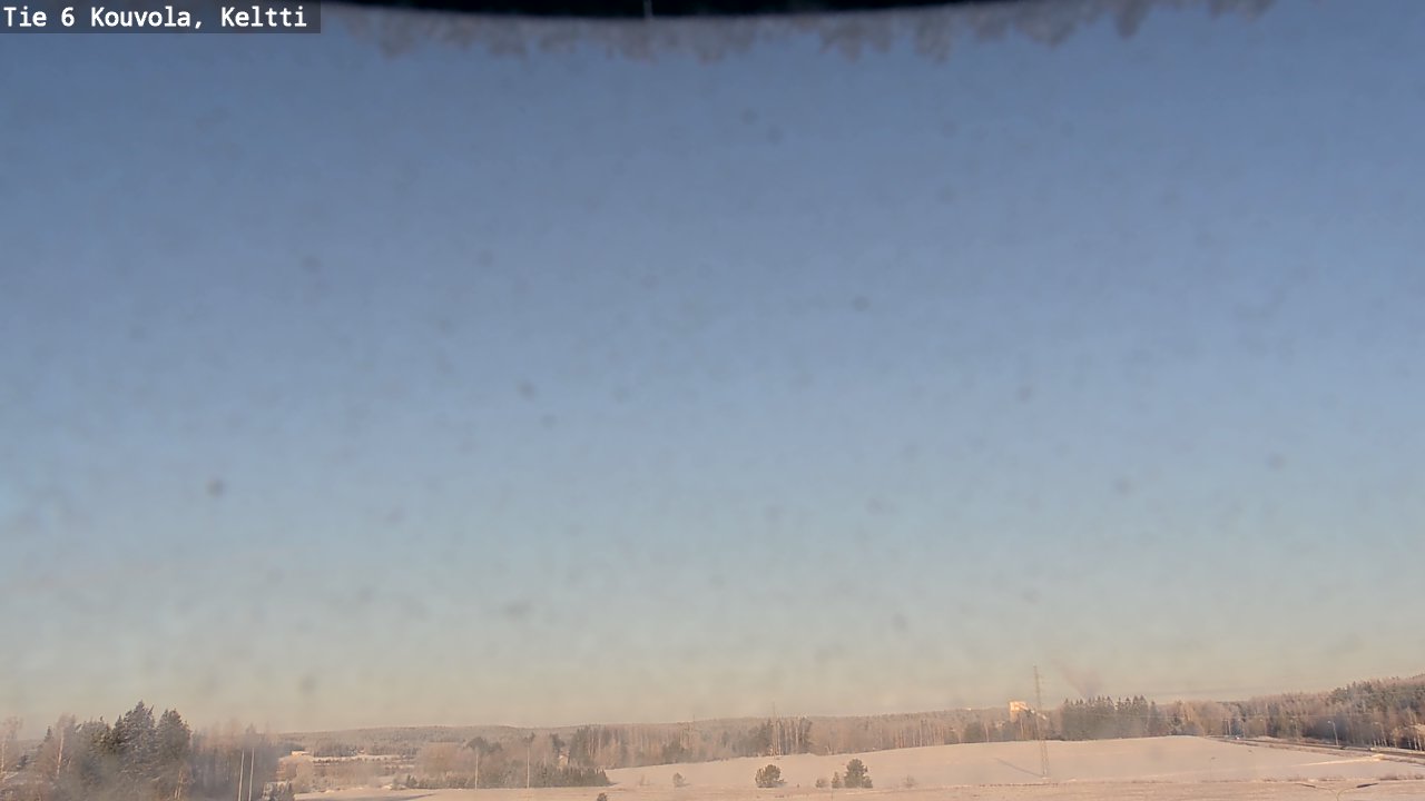 Weather Camera Image Road 6 Kouvola, Keltti, Kouvola, Kymenlaakso