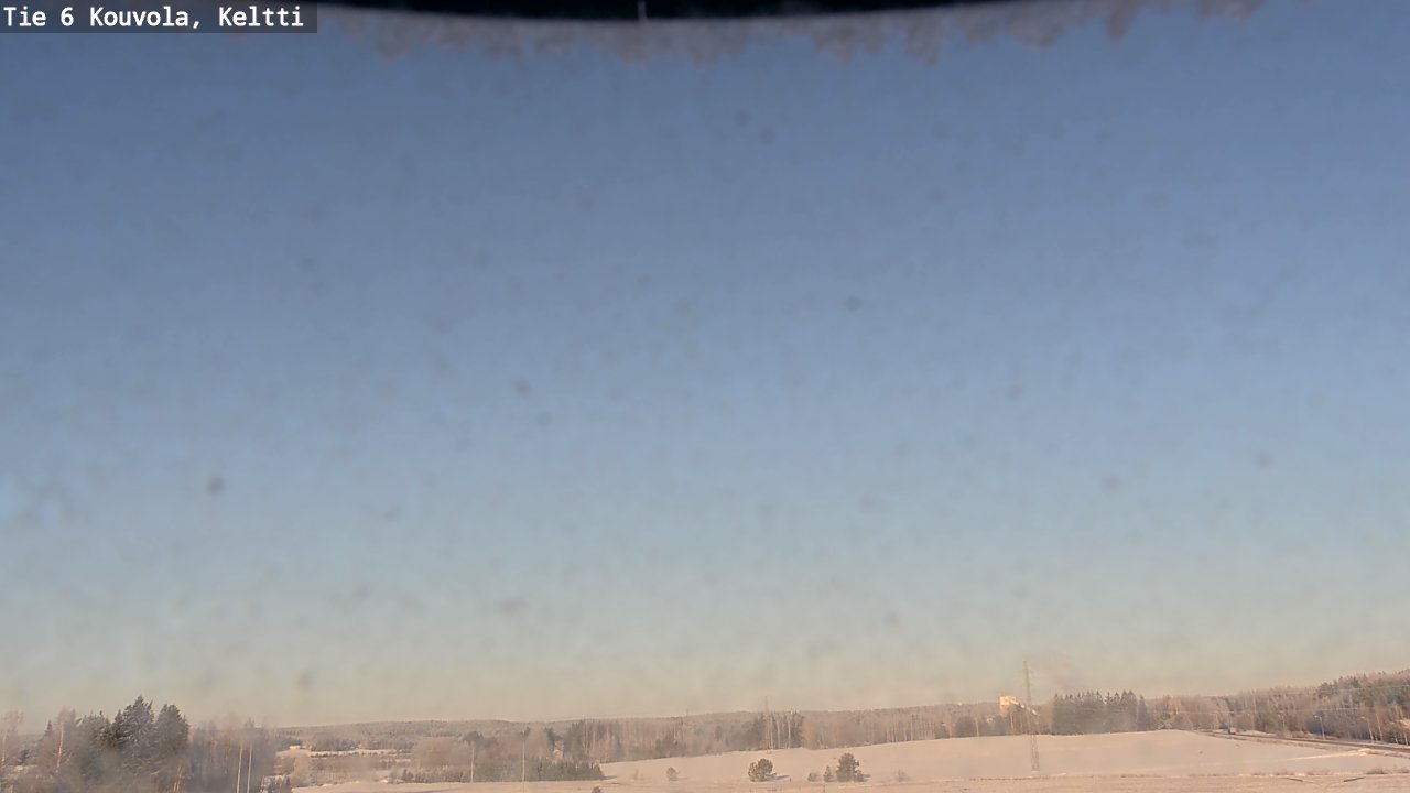 Weather Camera Image Road 6 Kouvola, Keltti, Kouvola, Kymenlaakso