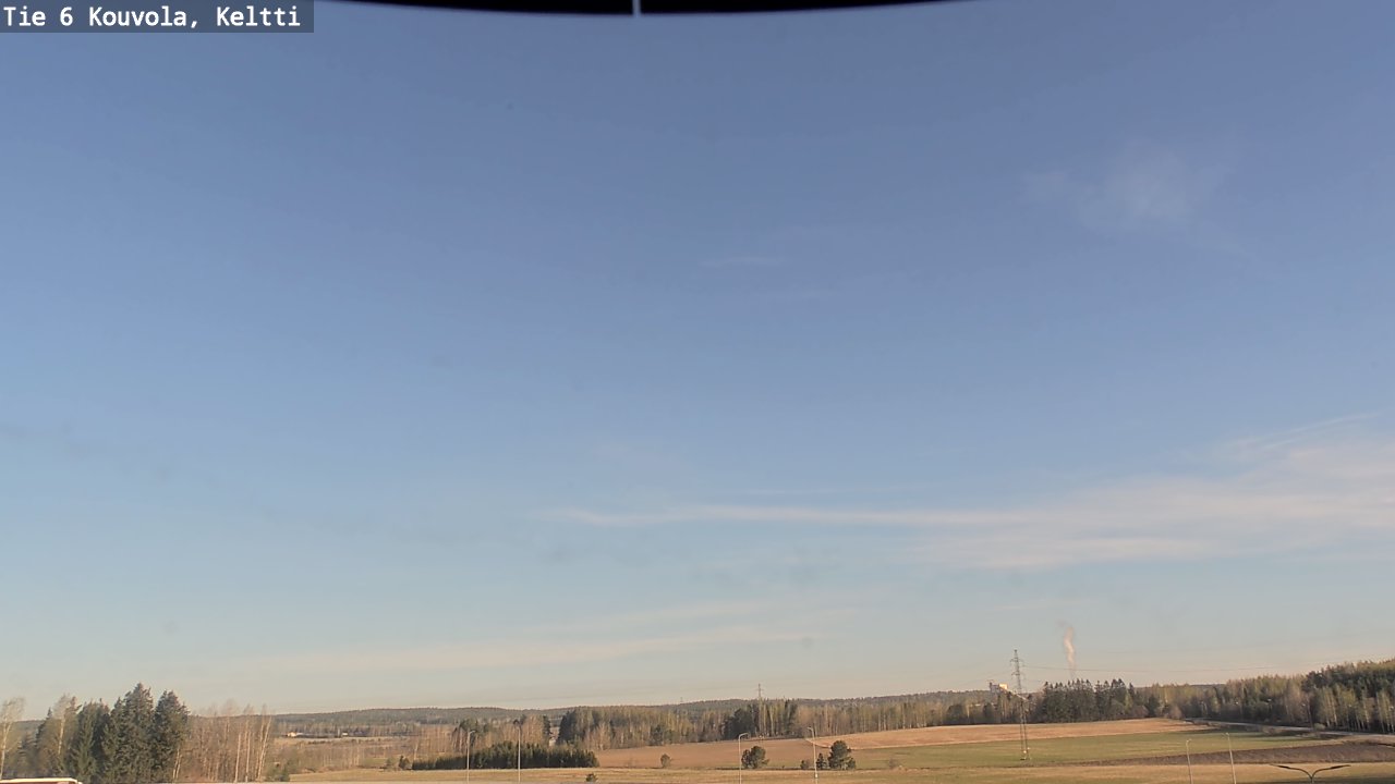 Weather Camera Image Road 6 Kouvola, Keltti, Kouvola, Kymenlaakso