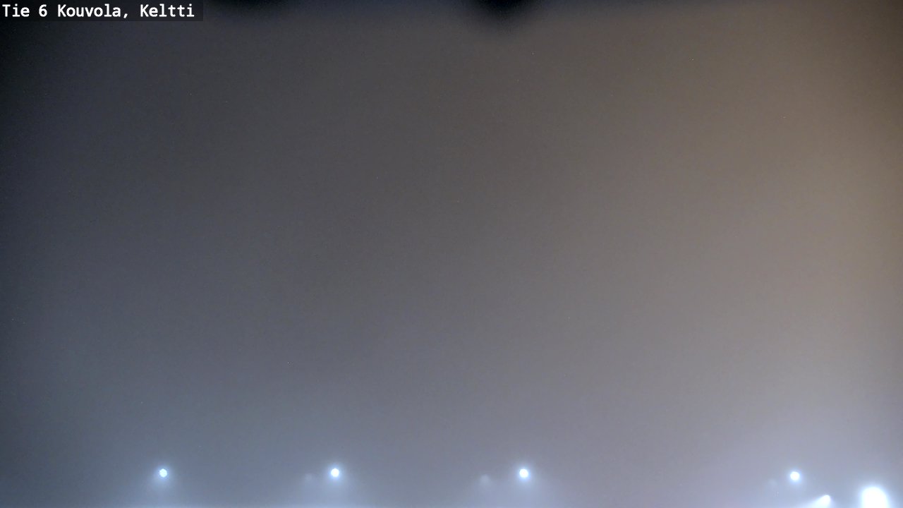 Weather Camera Image Väg 6 Kouvola,  Keltti, Kouvola, Kymenlaakso