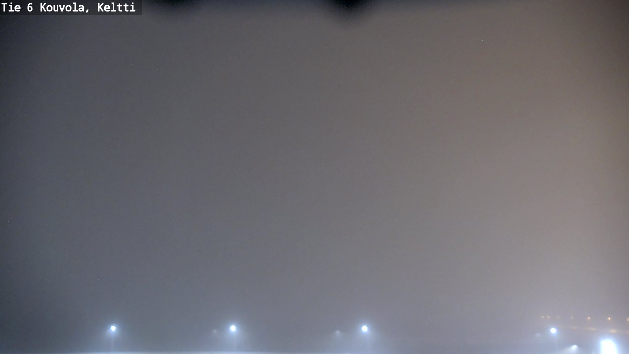 Weather Camera Image Väg 6 Kouvola,  Keltti, Kouvola, Kymenlaakso
