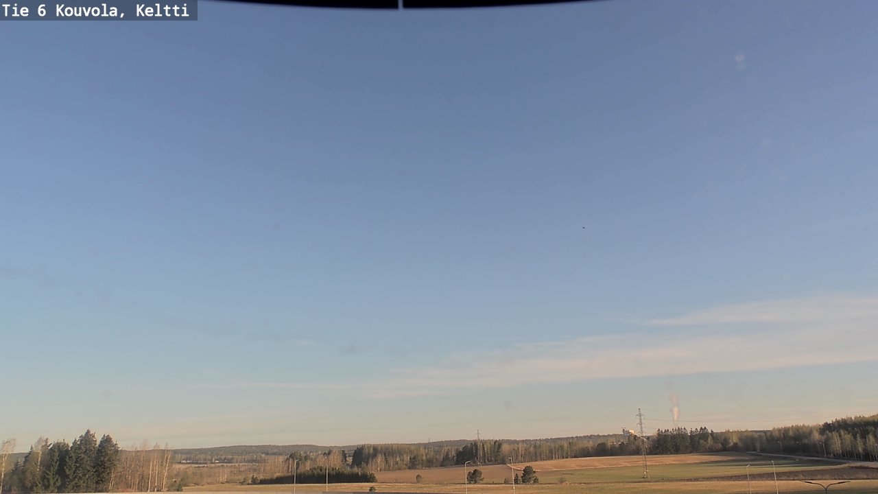 Weather Camera Image Road 6 Kouvola, Keltti, Kouvola, Kymenlaakso