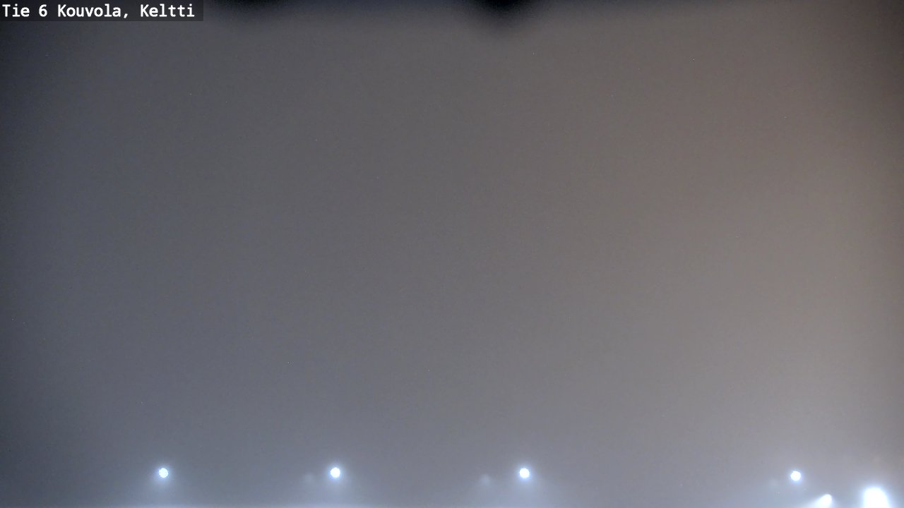 Weather Camera Image Väg 6 Kouvola,  Keltti, Kouvola, Kymenlaakso