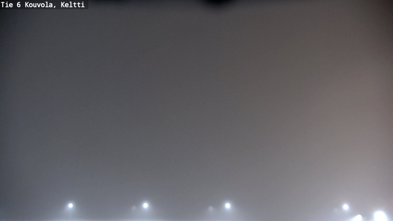 Weather Camera Image Väg 6 Kouvola,  Keltti, Kouvola, Kymenlaakso