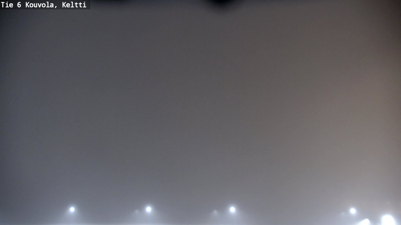 Weather Camera Image Väg 6 Kouvola,  Keltti, Kouvola, Kymenlaakso