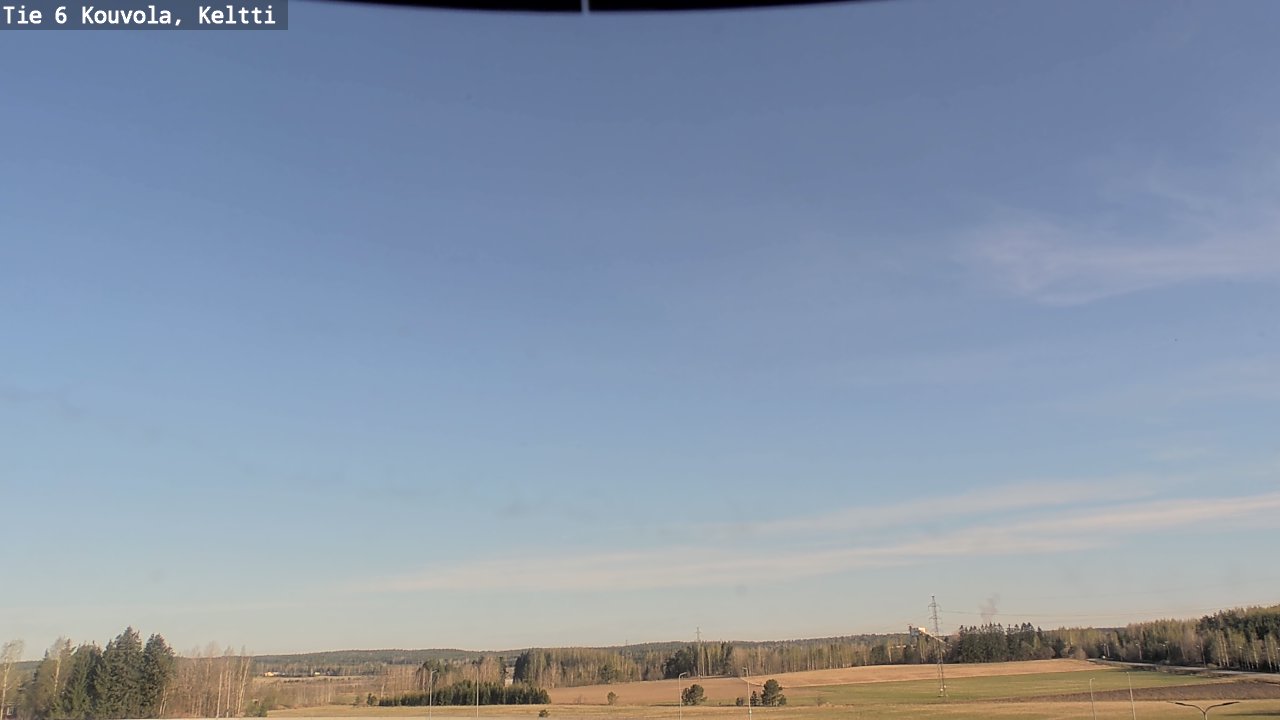Weather Camera Image Road 6 Kouvola, Keltti, Kouvola, Kymenlaakso