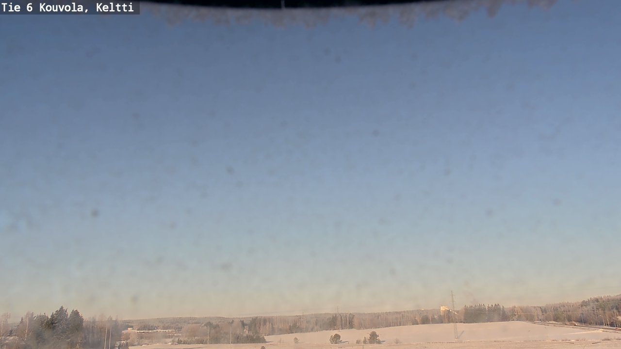 Weather Camera Image Road 6 Kouvola, Keltti, Kouvola, Kymenlaakso