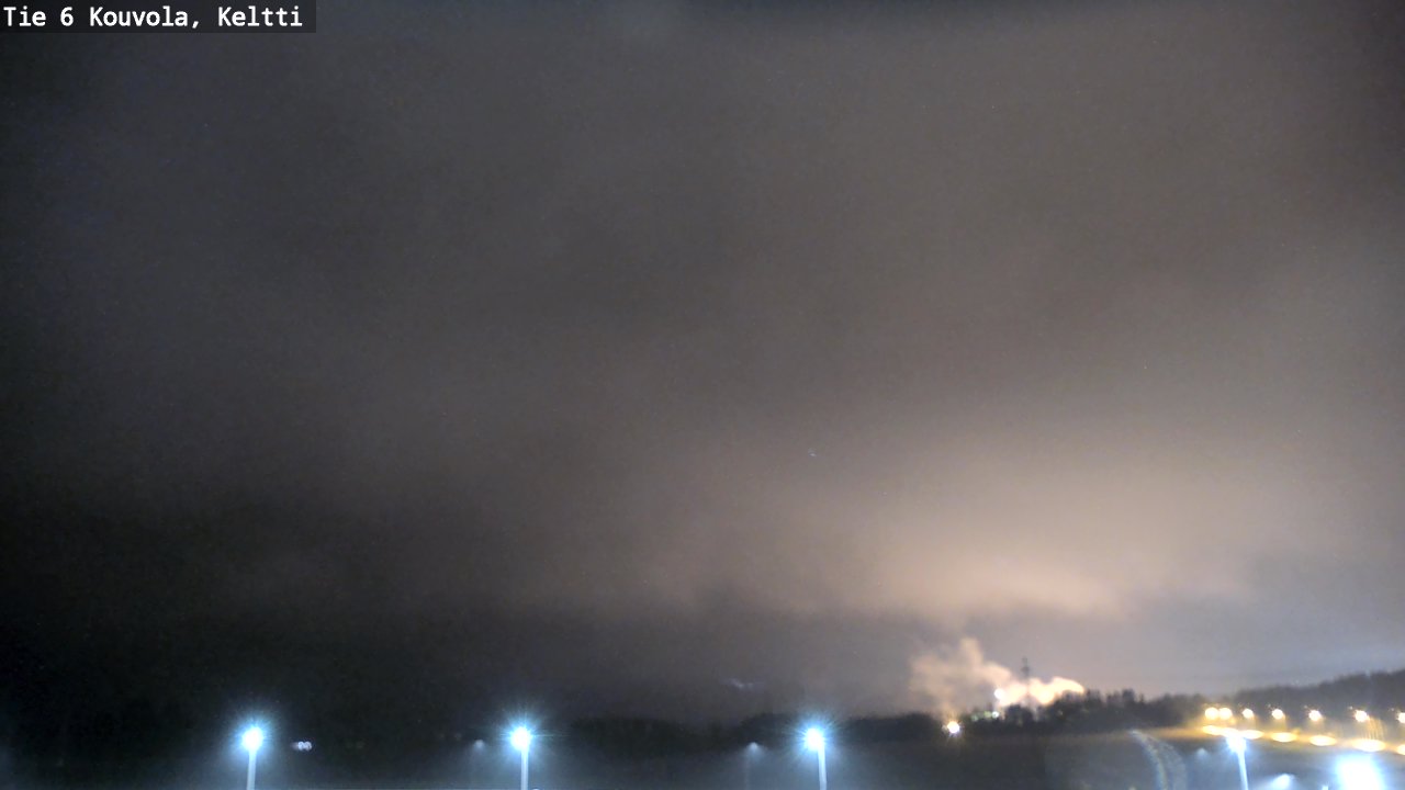 Weather Camera Image Väg 6 Kouvola,  Keltti, Kouvola, Kymenlaakso