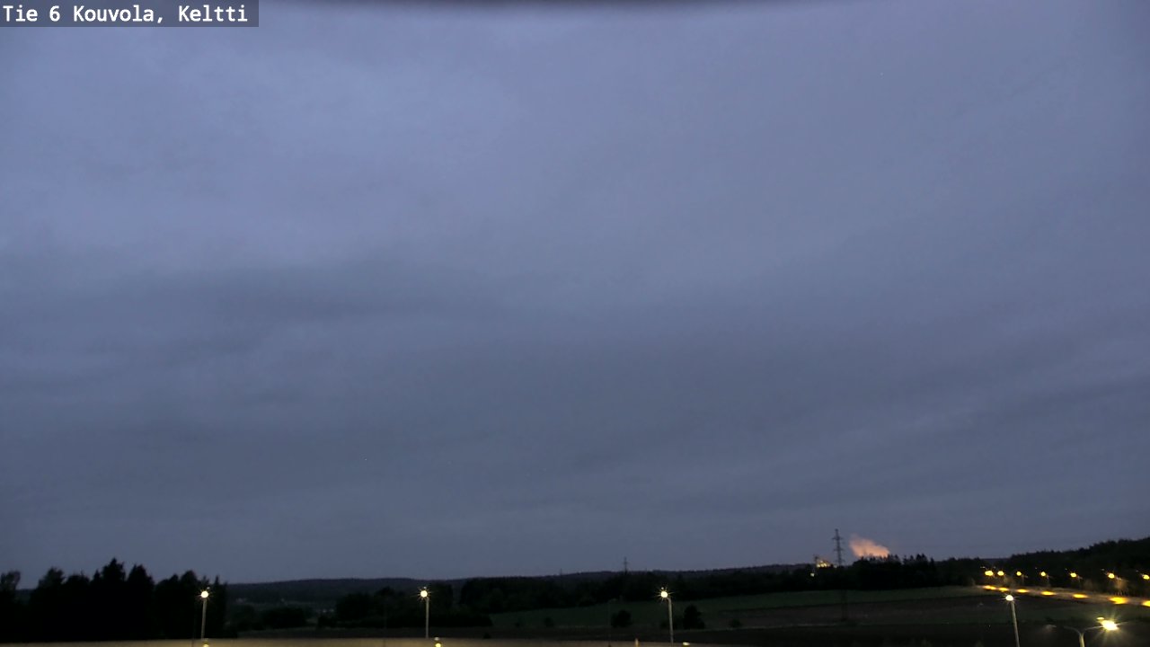 Weather Camera Image Väg 6 Kouvola,  Keltti, Kouvola, Kymenlaakso