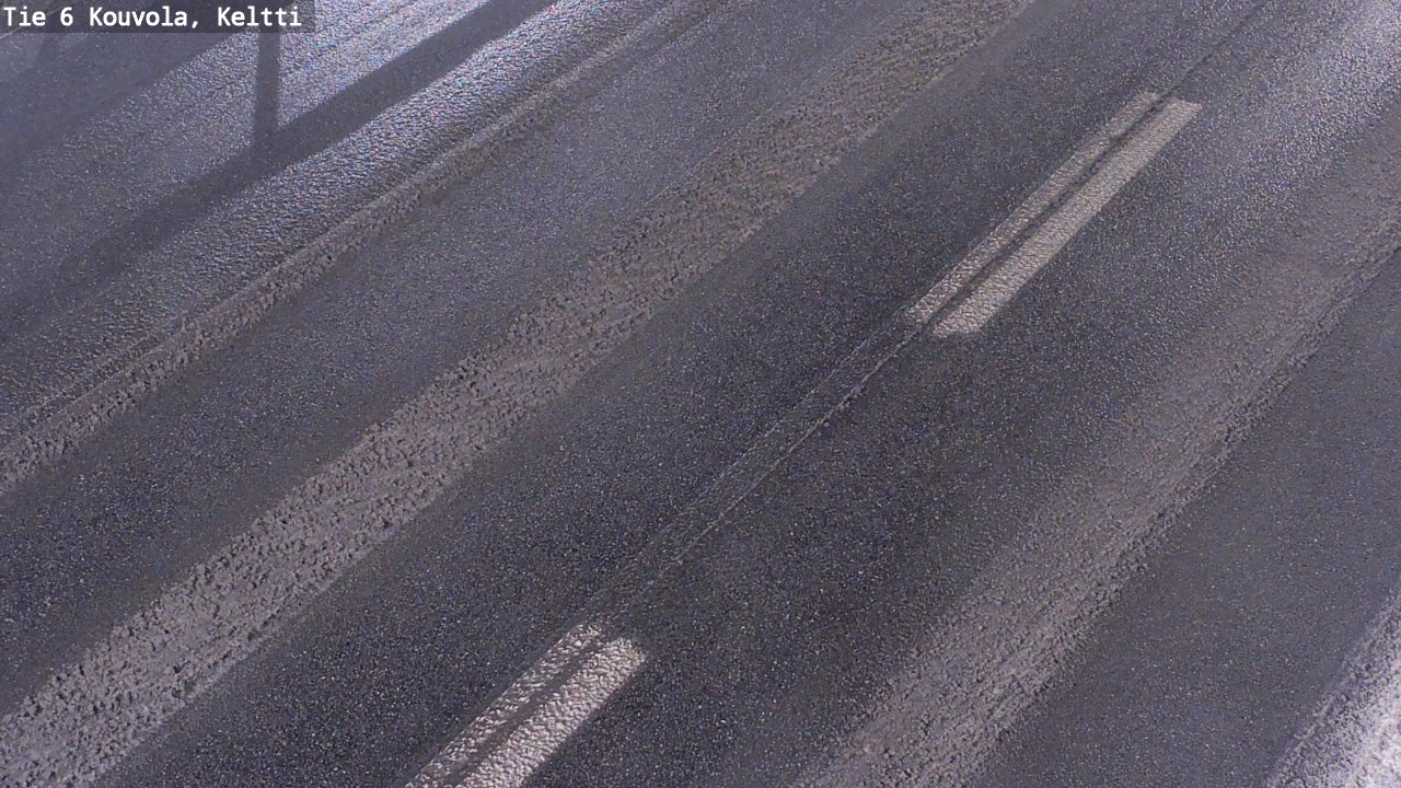 Weather Camera Image Väg 6 Kouvola,  Keltti, Kouvola, Kymenlaakso