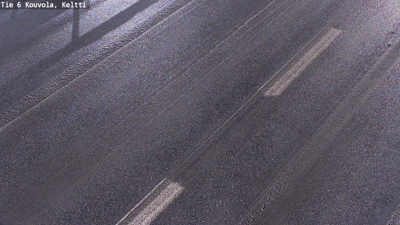 Weather Camera Image Väg 6 Kouvola,  Keltti, Kouvola, Kymenlaakso