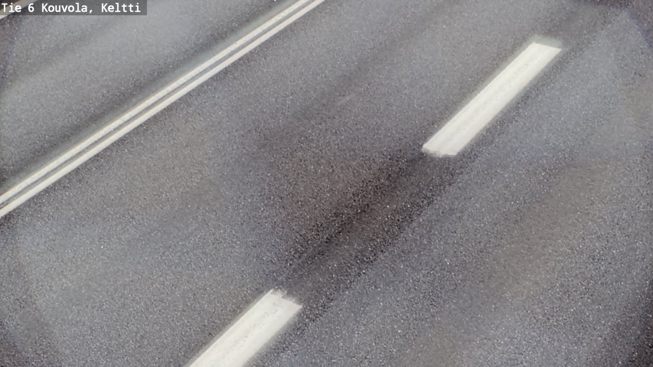 Kelikamerat Kuva Tie 6 Kouvola, Keltti, Kouvola, Kymenlaakso