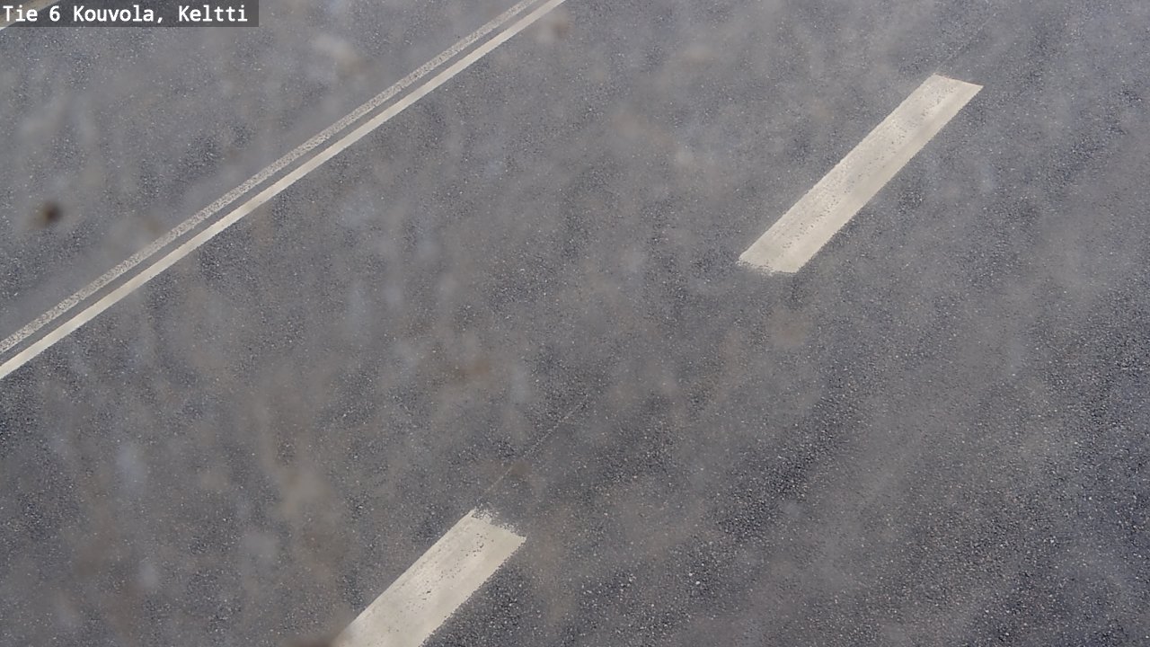 Weather Camera Image Road 6 Kouvola, Keltti, Kouvola, Kymenlaakso
