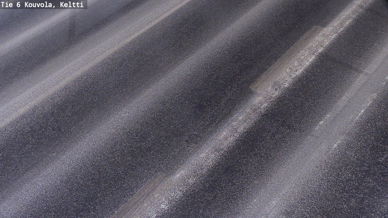 Weather Camera Image Väg 6 Kouvola,  Keltti, Kouvola, Kymenlaakso