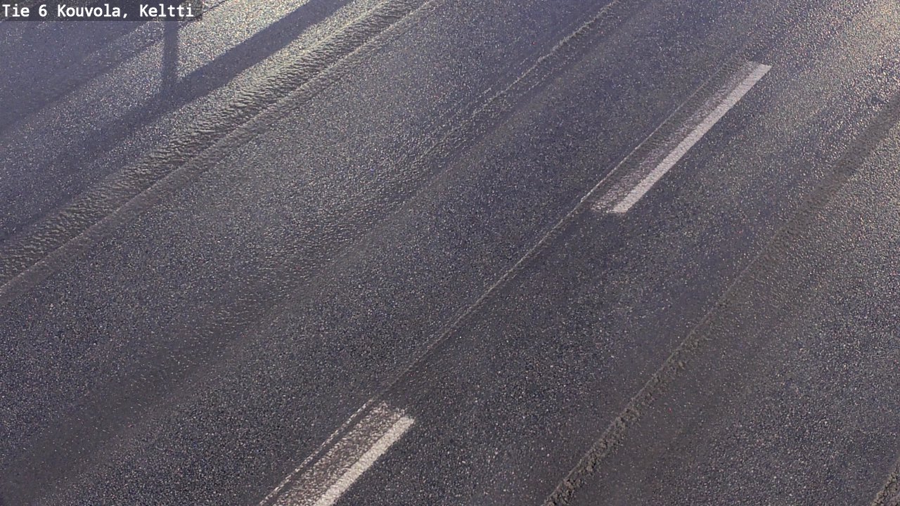 Weather Camera Image Väg 6 Kouvola,  Keltti, Kouvola, Kymenlaakso