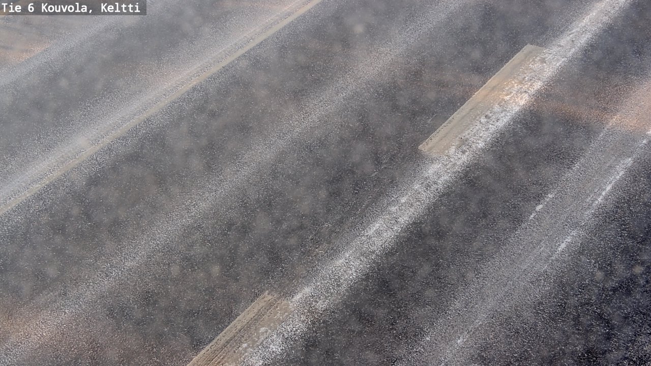 Weather Camera Image Road 6 Kouvola, Keltti, Kouvola, Kymenlaakso