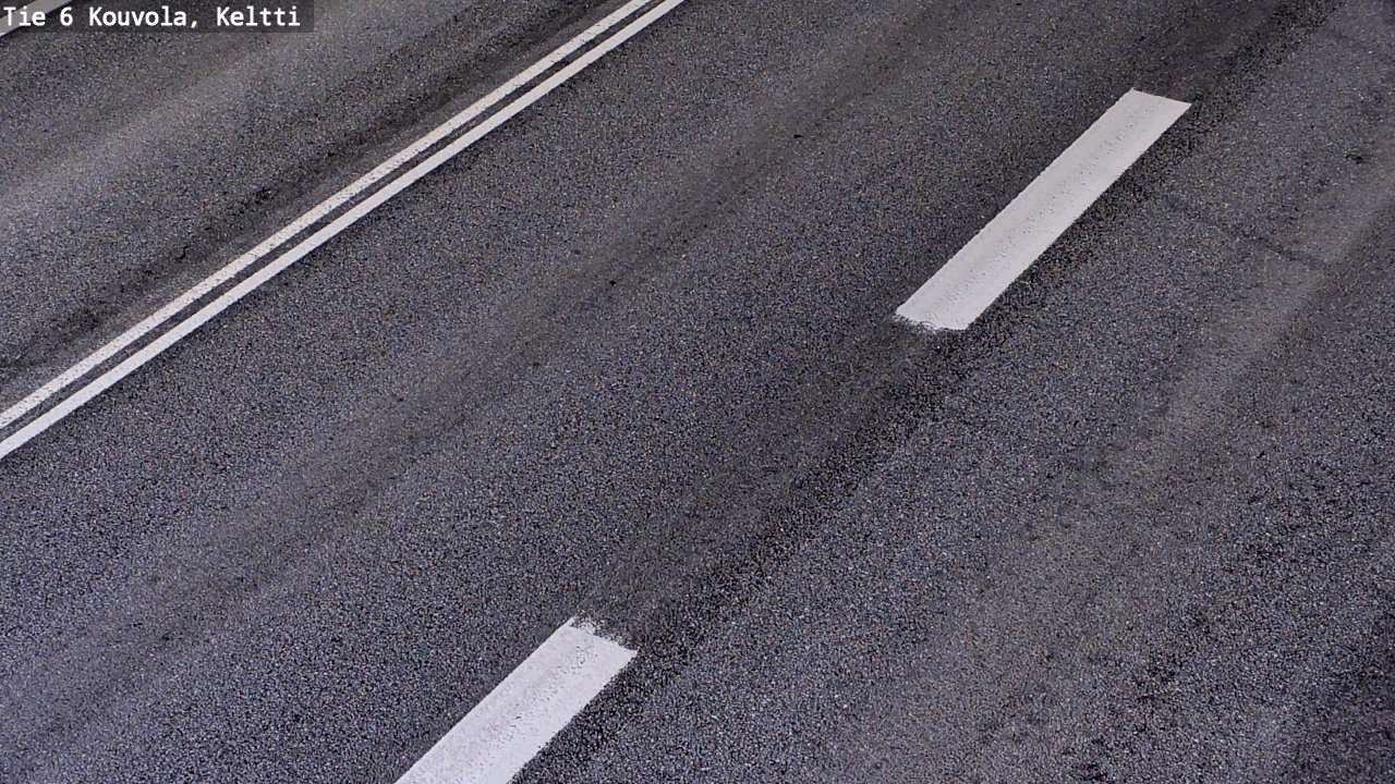Weather Camera Image Väg 6 Kouvola,  Keltti, Kouvola, Kymenlaakso