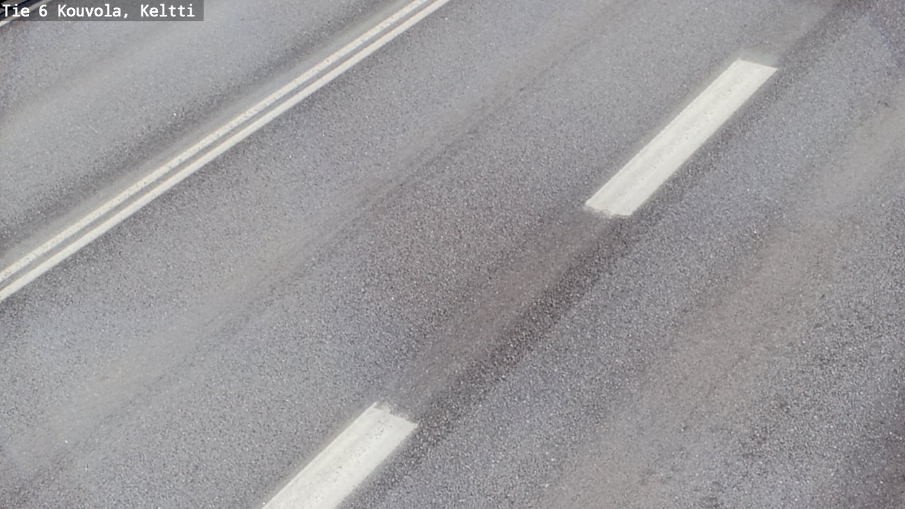 Weather Camera Image Väg 6 Kouvola,  Keltti, Kouvola, Kymenlaakso