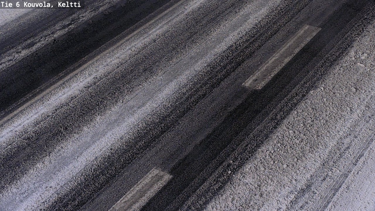 Weather Camera Image Väg 6 Kouvola,  Keltti, Kouvola, Kymenlaakso
