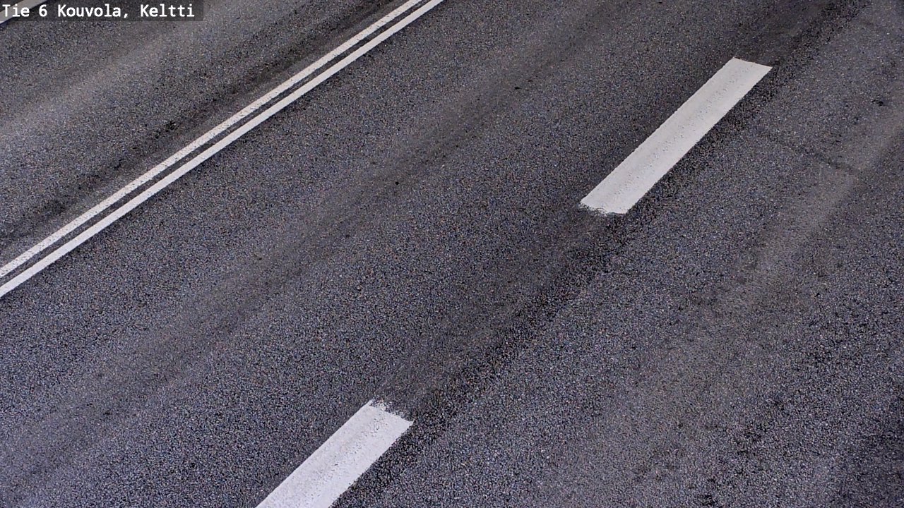 Weather Camera Image Väg 6 Kouvola,  Keltti, Kouvola, Kymenlaakso