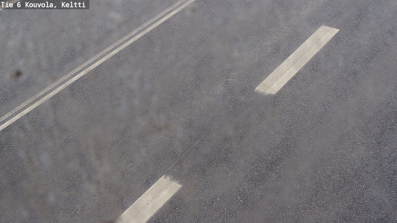 Weather Camera Image Väg 6 Kouvola,  Keltti, Kouvola, Kymenlaakso