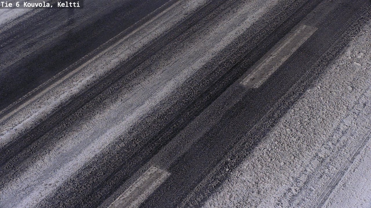 Weather Camera Image Väg 6 Kouvola,  Keltti, Kouvola, Kymenlaakso