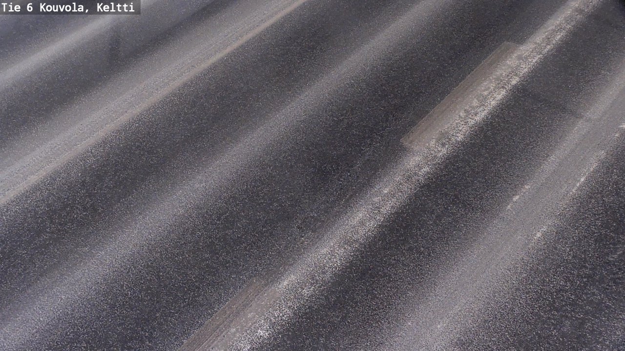 Weather Camera Image Väg 6 Kouvola,  Keltti, Kouvola, Kymenlaakso