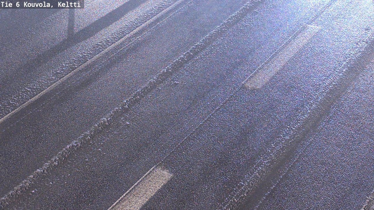 Weather Camera Image Väg 6 Kouvola,  Keltti, Kouvola, Kymenlaakso