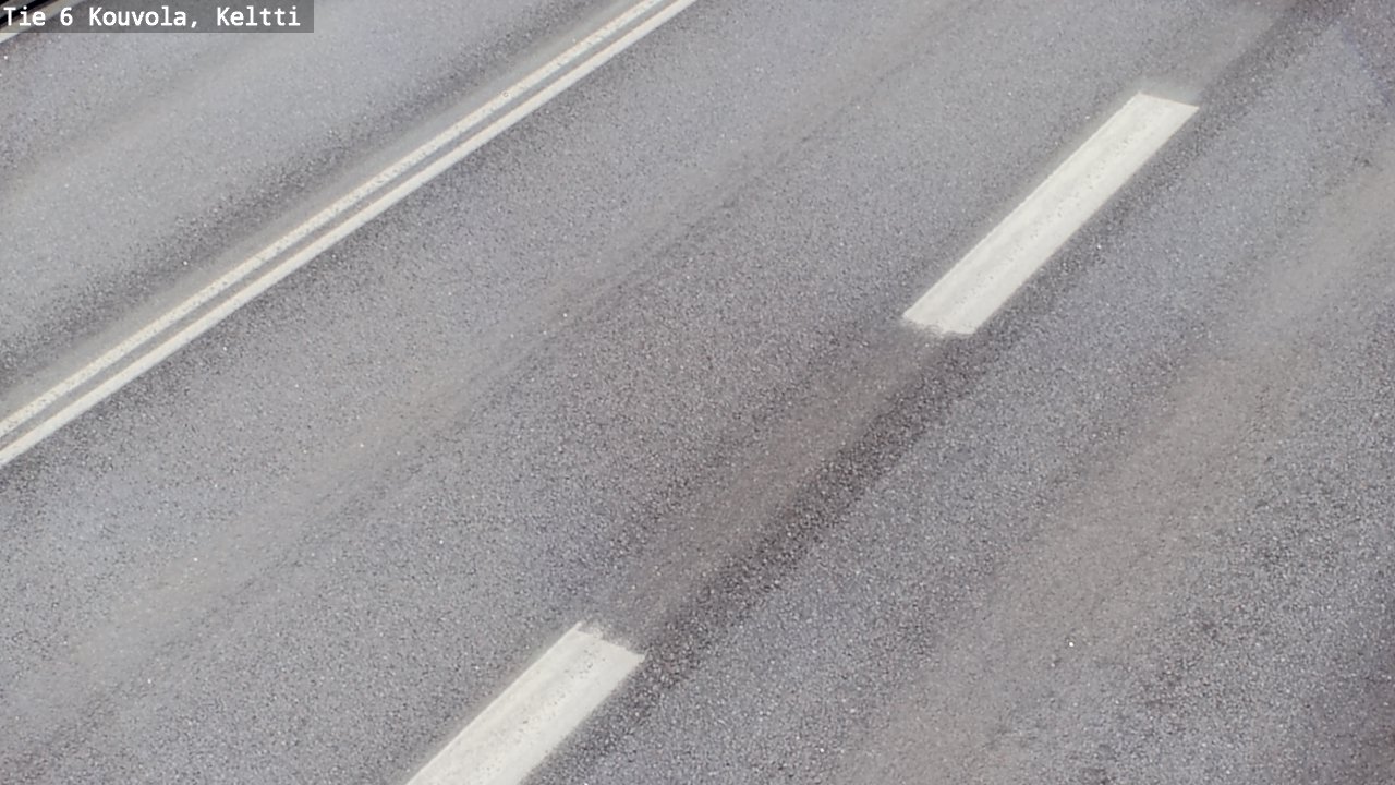 Weather Camera Image Väg 6 Kouvola,  Keltti, Kouvola, Kymenlaakso