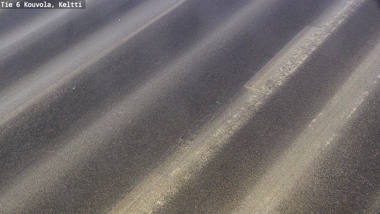 Weather Camera Image Väg 6 Kouvola,  Keltti, Kouvola, Kymenlaakso