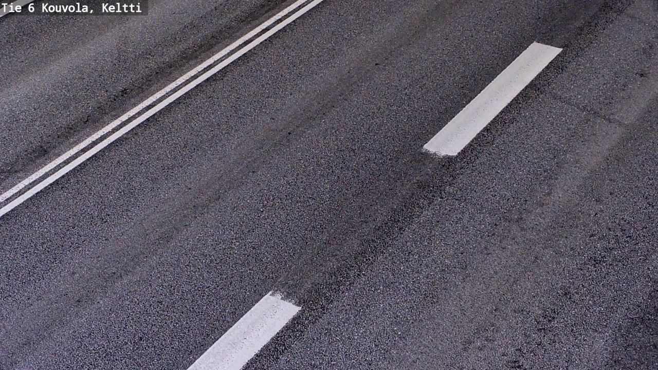 Weather Camera Image Väg 6 Kouvola,  Keltti, Kouvola, Kymenlaakso