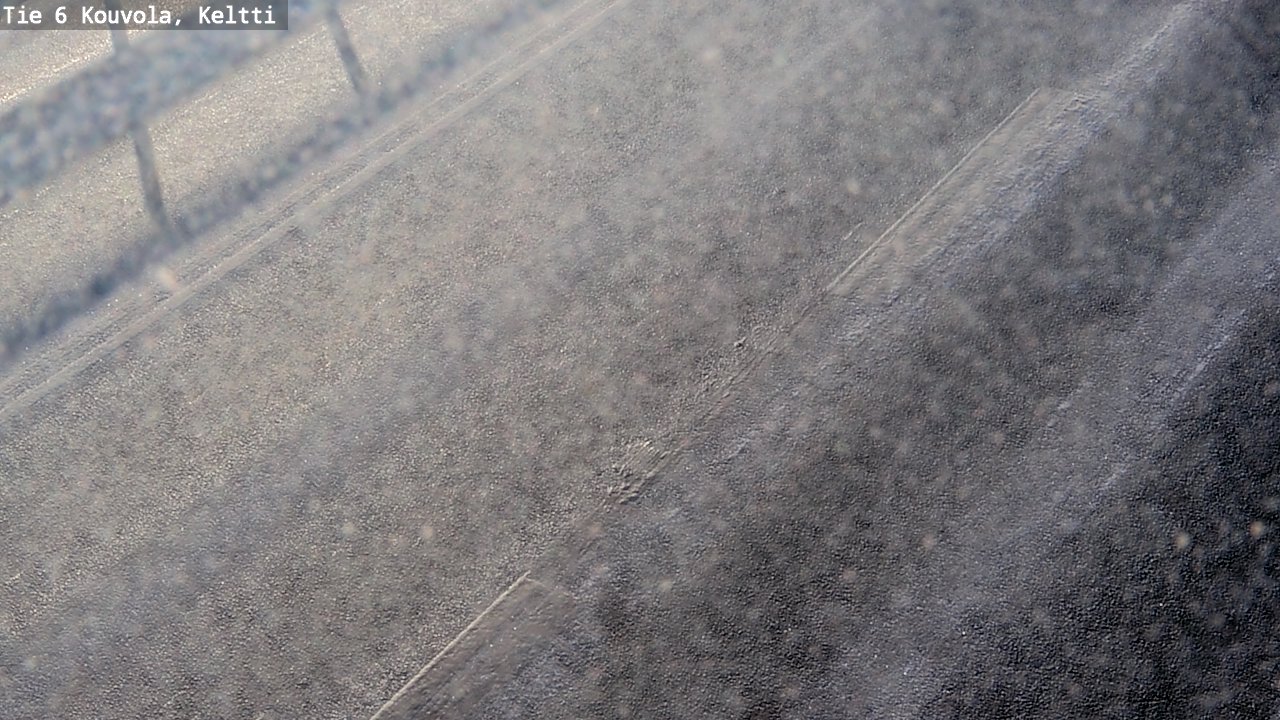 Weather Camera Image Road 6 Kouvola, Keltti, Kouvola, Kymenlaakso